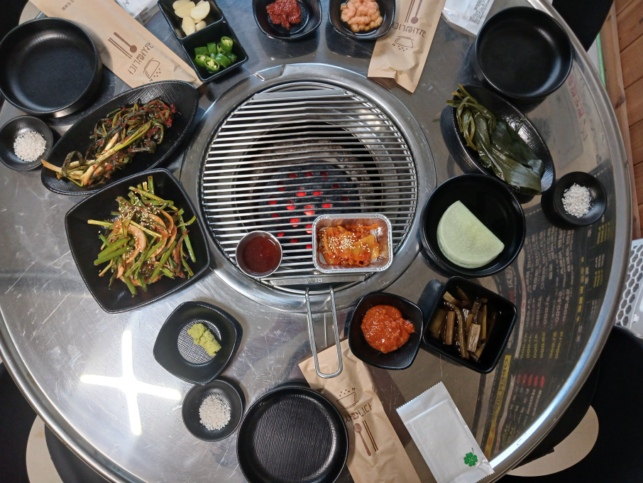 옥돼지연탄구이