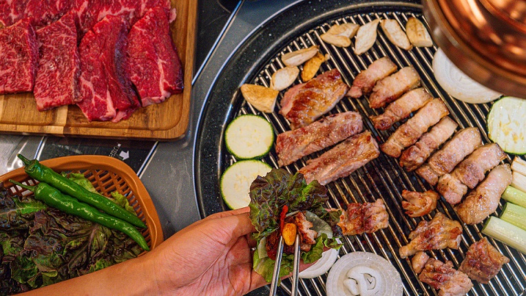 제주산 숯불구이