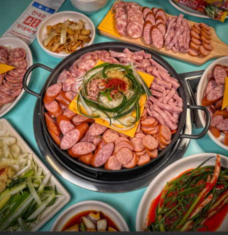 송탄진대광부대찌개 수원송죽점